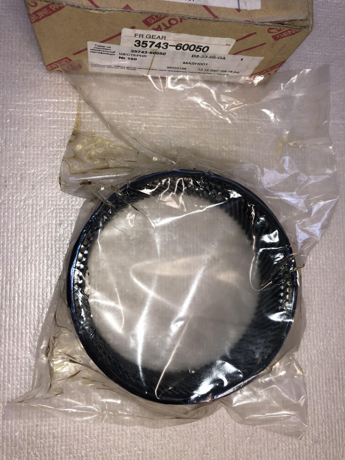 Шестерня TOYOTA новая оригинал 3574360050